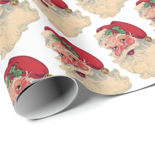 Santa Claus kerstcadeautje  Jolly Cadeaupapier (Rol Hoek)