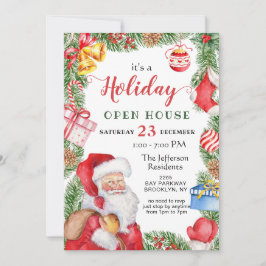 Santa Claus kerstfeestay Open House in Kaart