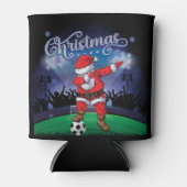 Santa Claus Kerstmis Mok Blikjeskoeler (Voorkant)