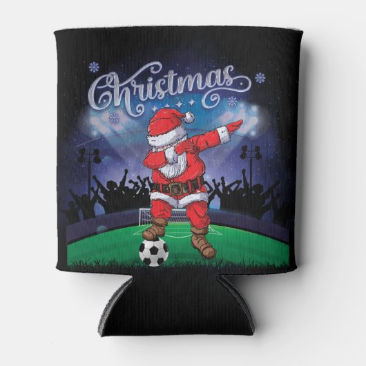 Santa Claus Kerstmis Mok Blikjeskoeler (Voorkant)