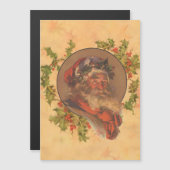 Santa Claus Kerstmis portret (Voorkant / Achterkant)