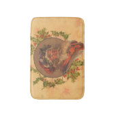 Santa Claus Kerstmis  portret Badmat (Voorkant Verticaal)