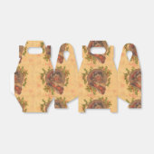 Santa Claus Kerstmis portret Bedankdoosjes (Uitgevouwen)