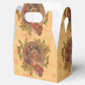 Santa Claus Kerstmis portret Bedankdoosjes (Geopend)