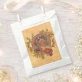 Santa Claus Kerstmis portret Bedankzakje (Geknipt)