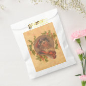 Santa Claus Kerstmis portret Bedankzakje (Gezegeld)