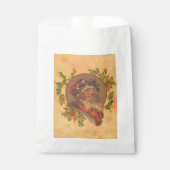 Santa Claus Kerstmis  portret Bedankzakje (Voorkant)