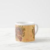 Santa Claus Kerstmis  portret Espresso Kop (Voorkant rechts)