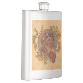 Santa Claus Kerstmis portret Flacon (Rechts)