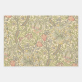 Santa Claus Kerstmis portret Inpakpapier Vel (Voorkant 3)