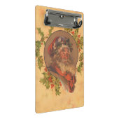 Santa Claus Kerstmis  portret Mini Klembord (Schuin)