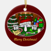 Santa Claus Kilroy Ornament (Voorkant)