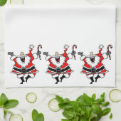 Santa Claus Kitchen Towel Theedoek (Gevouwen)