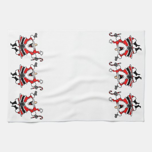 Santa Claus Kitchen Towel Theedoek (Horizontaal)