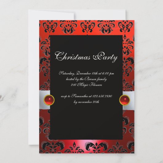 SANTA CLAUS, KLEINE ANGEL EN MERLIN kerstfeest Kaart (Achterkant)