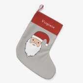 Santa Claus Kleine Kerstsok (Voorkant (Hangend))