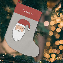 Santa Claus Kleine Kerstsok