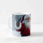 Santa Claus Koffiemok (Voorkant links)