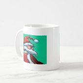 Santa Claus Koffiemok (Voorkant links)