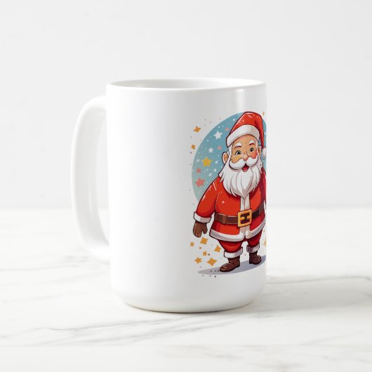 Santa Claus Koffiemok (Voorkant links)