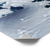 Santa Claus komt Briefkaart aan Poster (Hoek)