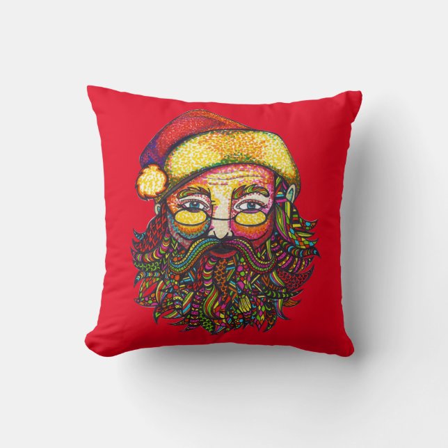 Santa Claus Kussen (Voorkant)