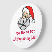 Santa Claus Lap Joke niet aanwezig Grote Klok (Hoek)