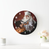 Santa Claus leest boek Grote Klok (Huis)