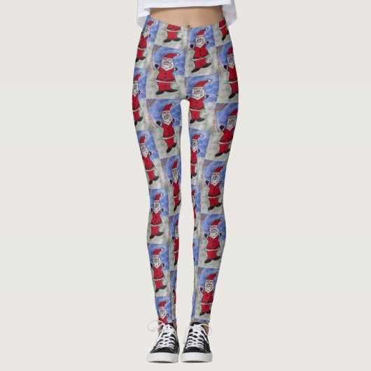 Santa Claus Leggings (Voorkant)