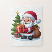 Santa Claus Legpuzzel (Verticaal)