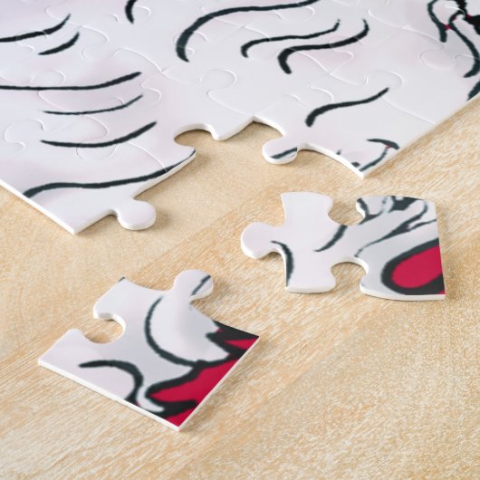 santa claus legpuzzel (Zijkant)