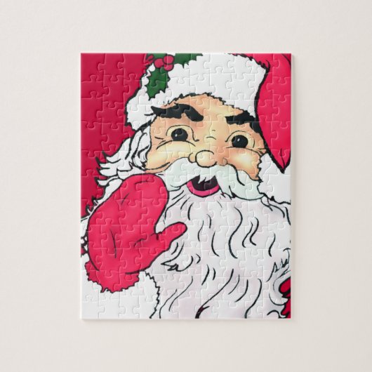  santa claus legpuzzel (Verticaal)