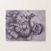Santa Claus Legpuzzel (Horizontaal)