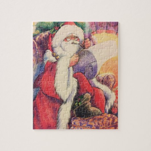 Santa Claus Legpuzzel (Verticaal)