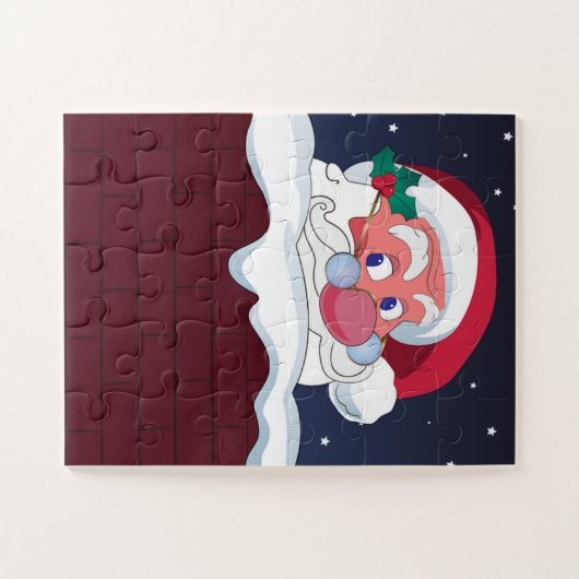 Santa Claus Legpuzzel (Horizontaal)