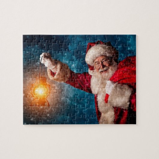 Santa Claus Legpuzzel (Horizontaal)