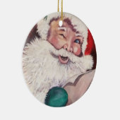 Santa Claus List 2 Sided Ornament (Rechts)