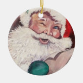 Santa Claus List 2 Sided Ornament (Voorkant)
