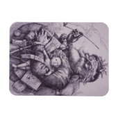Santa Claus Magneet (Horizontaal)