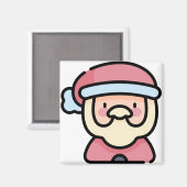 santa claus magneet (Voorkant / Achterkant)