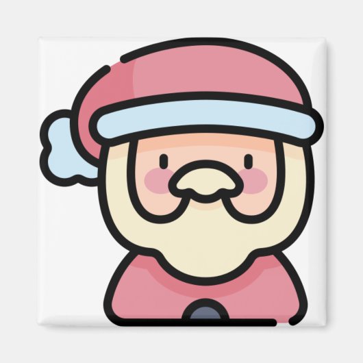 santa claus magneet (Voorkant)