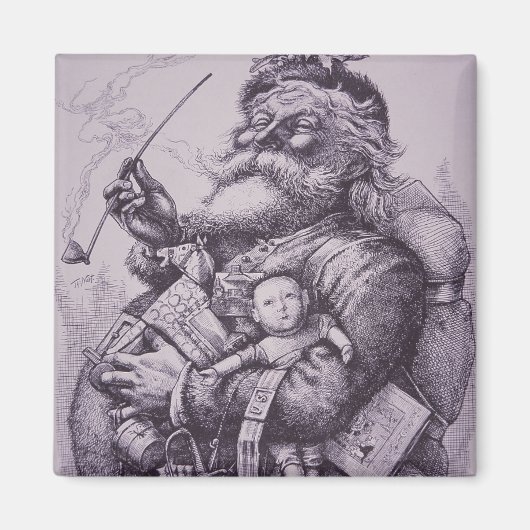 Santa Claus Magneet (Voorkant)