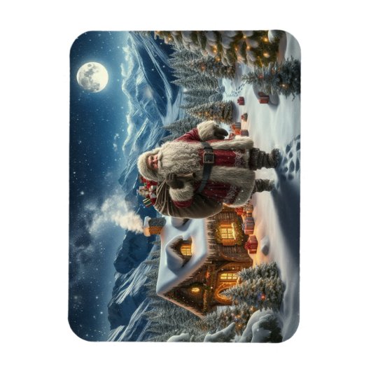 Santa Claus Magneet (Verticaal)