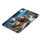 Santa Claus Magneet (Linkerzijde)