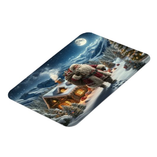 Santa Claus Magneet (Linkerzijde)