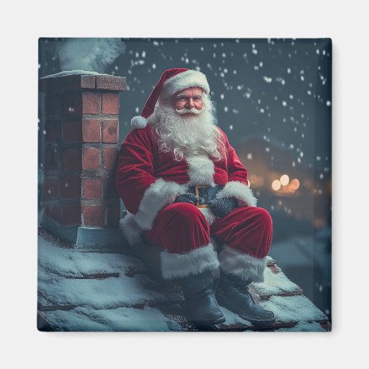 Santa Claus Magnet (Voorkant)