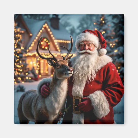 Santa Claus Magnet (Voorkant)