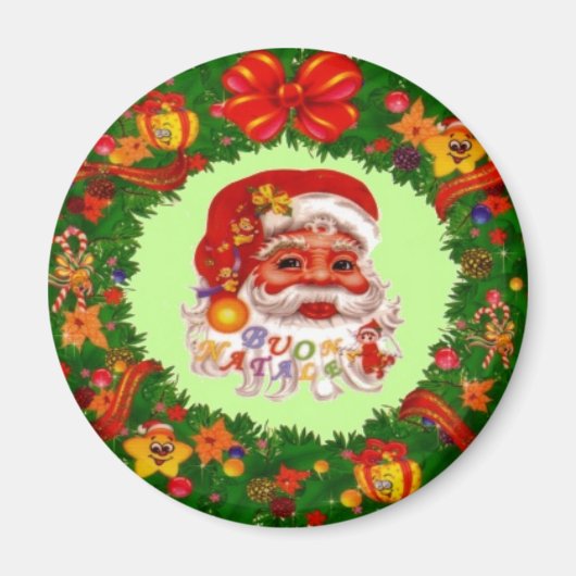 Santa Claus Magnet (Voorkant)