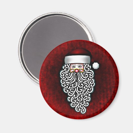 santa claus magnet (Voorkant / Achterkant)