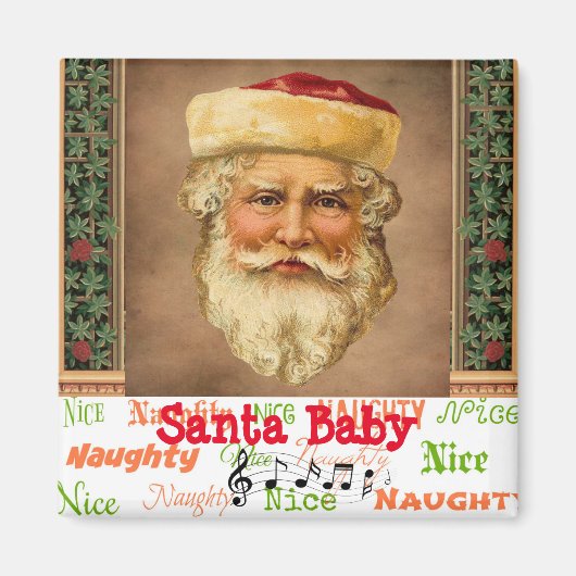 Santa Claus  Magnet (Voorkant)